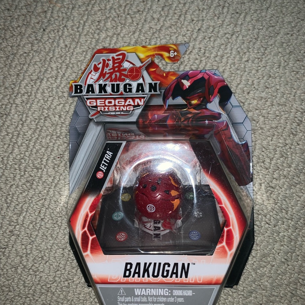 Bakugan Geogan Rising Red Action Figure